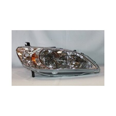 Tyc Tyc Capa Certified Headlight Assembly, 20-6499-01-9 20-6499-01-9